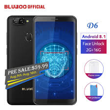 How to unlock the d6? Bluboo D6 Android 8 1 Smartphone 5 5 Mtk6580 Quad Core 2g Ram 16g Rom Cara Desbloquear Dual Volver Camaras 18 9 Telefono Movil Telefonos Moviles Aliexpress