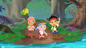 Jake, izzy, cubby en hun vriendje skully de papagaai zitten op het eiland nooitgedacht en maken het kapitein haak erg lastig. Jake En De Nooitgedachtland Piraten Red De Goudvis Leuk Voor Kids