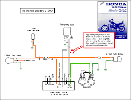 It's easier to approach the diagram with specific questions. 1988 Honda Shadow Vt1100 Turning Signal Wiring Diagram 2007 Honda Shadow 600 Honda Shadow Electrical Wiring Diagram Shadow