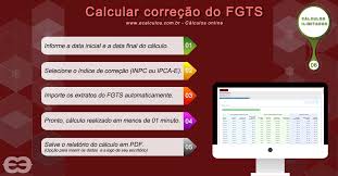 A loit fgts é uma ferramenta que foi criada para facilitar a sua busca pelo direito de corrigir os seus saldos do fgts! E Fgts Calcular Correcao Para Revisao Do Fgts