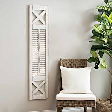 Sharing is caring!sharetweetpin268sharesthis post contains some affiliate links for your convenience. White Shutter Panel Wood Wall Plaque Kirklands