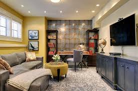 Best basement ideas and designs are available here. Basement Home Office Design And Decorating Tips
