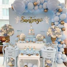 15% off with code twodaysaving. 50 Awesome Baby Shower Themes And Decorating Ideas For Boy 37 Decoracion Baby Shower Baby Shower Balloons Baptism Decorations Boy