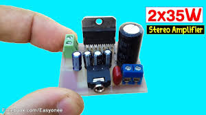 This integrated circuit (ic) tda7377 is a quad amplifier ic i.e. How To Make Audio Amplifier Using Tda7375 2 X 35w Youtube