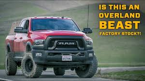 What engine is in a dodge power wagon? Overland Beast Stock Dodge Power Wagon Youtube