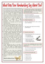 What Your Handwriting Says About You With Images Reading Comprehension Reading Comprehension Worksheets Reading Worksheets