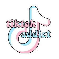 Cute Tiktok Addict Decal Funny Phone Wallpaper Cute App Iphone Wallpaper Tumblr Aesthetic All the art made live on tik tok turned into the tik tok logo for tik tok christmas merch! cute tiktok addict decal funny phone
