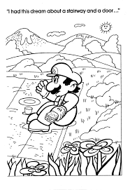 Super mario coloring super mario free yoshi mario galaxy. Super Mario Bros 2 Coloring Book Pg2 Posted By Vgart Tidbits Super Mario Art Mario Art Coloring Books