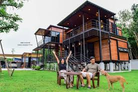 สว สด เพ อนๆ ihome108 ว นน เราขอนำเสนอแบบบ านน อคดาวน 2 ช น บ านพ กตากอากาศโครงเหล กน อดคาวน จากทาง beach house design house on stilts architecture house