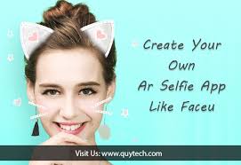 Develop And Designed Ar Selfie App By Quytech Augmented Reality Apps Augmented Reality App