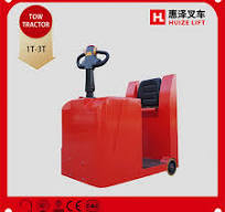 Low Maintenance 1000kg 2000kg 3000kg Load Capacity Electric Standing Type Towing Tractor