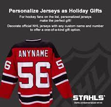 Personalize An Nhl Jersey For Your Favorite Fan Use Heat Transfer Materials And A Heat Press To Create Yours Personalized Jersey Nhl Personalised