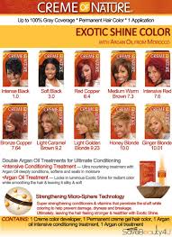 Join the creme of nature® family to get the latest styling tips, offers and other exclusive content.*  Creme Of Nature Hair Color Payment Shipping Track Return Feedback Payment We Accept All Major Hair Dye Colors Permanent Hair Color Creme Of Nature Hair Color