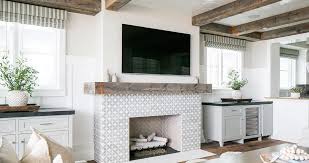 Living room designs can be created around entertainment socializing and relaxation or offer multifunctional living space for all these activities to enjoy alone or with family and friends. Pros And Cons Debate Putting Your Tv Over The Fireplace