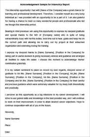 Internship Report Sample Acknowledgement Design Templates For Marketing Pdf Askoverflow Internship Report Internship Summer Internship