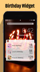 It can import birthdays from the address book and ios calendar. Iphone Giveaway Of The Day Birthday Countdown App