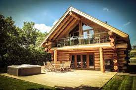 Golf breaks in the lake district. Log Cabins With Hot Tubs Lake District Feel At Home Log Cabins For Autumnal Holidays In The Uk River Cabin Log Cabins Lake District Cabin