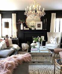 Black White Pink And Grey Living Room Home Decor Online Interior Design Colleges Home Decor