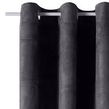 Imposant et classique, ce rideau d'ameublement apportera une note colorée à votre intérieur.ce panneau est en velours uni ce qui adoucira votre pièce et accentuera cette ambiance feutrée.bel éventail de coloris, vous n'aurez que l'embarras du choix : Rideau Velvet Coloris Gris Anthracite 140 X 260 Cm Rideau 4murs