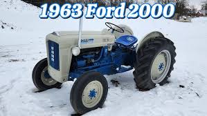 Image result for Blue 1963 Tractor
