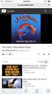 Pin By Loretta Price On Karaoke Songs Karaoke Songs Steve Miller Band Manfred Mann S Earth Band