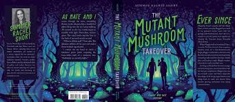 Mutant Mushroom Takeover Book Jacket Illustration Dkng In 2020 Book Jacket Illustration Mutant
