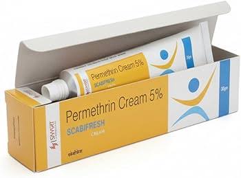 Permethrin Cream 5% Scabifresh Anti-Scabies Treatment Cream 30g, Pack of 4 : Amazon.in: Health & Personal Care