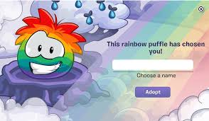 Get at least 15 golden nuggets, or like me, even more. Adopting A Rainbow Puffle Club Penguin Tips Tricks