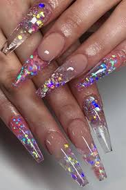 46 Best Acrylic Nails Designs For This Year 2019 Part 14 Glass Nails Art Best Acrylic Nails Acrylic Nail Designs