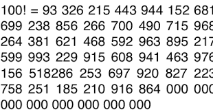 But i want to see the exact value of factorial(100). How To Calculate Factorial Of Very Large Numbers In C C Geek Factorial