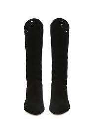 Isabel Marant Siyah Kadin Lurrey Siyah Lazer Kesimli Kadin Suet Cizme 622885 Beymen Cizmeler Isabel Marant Kadin