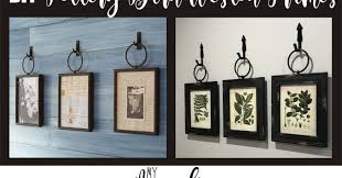 I almost didn't make the i didn't have an easy way to hang my garland on the brick so i got 3 large command hooks and tried to attach them using the sticky adhesive that comes. My Magnolia Home Diy Pottery Barn Weston Frames