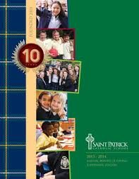 Saint Patrick Catholic School 2013-2014 Annual Report to Donors by Saint  Patrick Catholic School