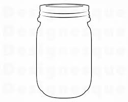 Download clker's mason jar printable clip art and related images now. Mason Jar Outline 2 Svg Mason Jar Svg Mason Jar Clipart Etsy Mason Jar Clip Art Mason Jar Svg Mason Jar Printables