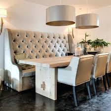 Need additional seating at your kitchen table but you can't quite squeeze in another chair? Tufted Dining Bench With Back Full Size Of Oak Dining Room Sets Kitchen Bench Storage Banquette B Dining Room Banquette Farmhouse Dining Room Dining Room Bench