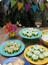 Easy Party Appetizers Cucumber Appetizers Appetizer Recipes Party Food Appetizers
