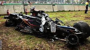Fernando alonso has been discharged from hospital after he suffered a fractured jaw in a road cycling accident. Australian Grand Prix Crash Fernando Alonso Suffers Huge Accident Bbc Sport