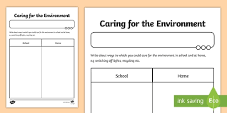 They cover several aspects of air and water in our environment. Looking After The Environment Ks1 Worksheet Teacher Made