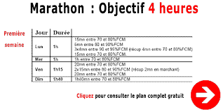Les professionnels de la santé, du conditionnement physique et les praticiens de santé publique devraient encourager les adultes à adopter et à maintenir l'activité physique aux. Programme Marathon 4h Pour Debutant