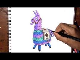 Learn how to draw the loot llama from fortnite! How To Draw Llama Fortnite Drawing