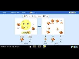 Basic stoichiometry phet lab answer key free essays. Reactants Products Leftovers Lab Instructions Youtube
