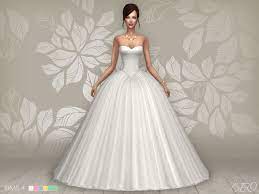 Beo Creations Wedding Dress Cindy S4 Sims 4 Wedding Dress Sims 3 Wedding Wedding Dresses