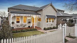 Edwardian Style Homes Melbourne Facade House House Exterior Color Schemes House Exterior