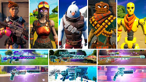 The final fortnite exotic weapon is the storm scout rifle which has featured in the game previously. All Bosses Exotic Weapons Mythic Weapons Guide Fortnite Chapter 2 Season 5 V15 10 Youtube