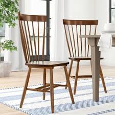 Oak furniture store sell a large range of solid oak furniture, oak dining tables and chairs, oak bedroom furniture, oak living room furniture, sofas and more. Oak Kitchen Dining Chairs You Ll Love In 2021 Wayfair