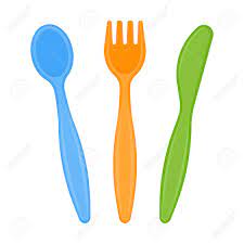Browse 16,316 spoon and fork stock photos and images available, or search for spoon and fork icon or spoon and fork vector to find more great stock photos and pictures. Vector Illustration Of Plastic Spoon Fork And Knife Isolated Royalty Free Cliparts Vectors And Stock Illustration Image 96214172