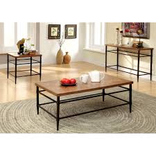 Hokku Designs Cabrone Coffee Table Coffee Table Rustic Sofa Tables Rustic Console Tables