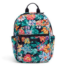 Perfect for any professional or casual look, vera bradley purses come in crossbody, satchel, tote bag, backpack and shoulder bag styles. Vera Bradley Women S Cotton Small Backpack Happy Blooms Target