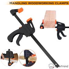 Real woodworkers always seem to have a ton of clamps lying around. 4 6 8 10 Inch F Shape Woodworking Clamp Quick Release Diy Wood Working Clip Spreader Tool Shopee Philippines