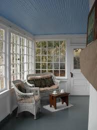 Pin By Brenda Mckinley On South Porch Ideas Sun Porch Blue Ceilings Home